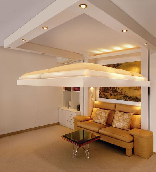 BedUp bed (rising to the ceiling)