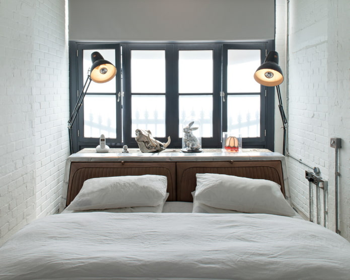 narrow room