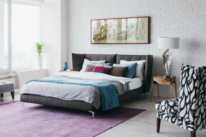 Unfolded sofa bed