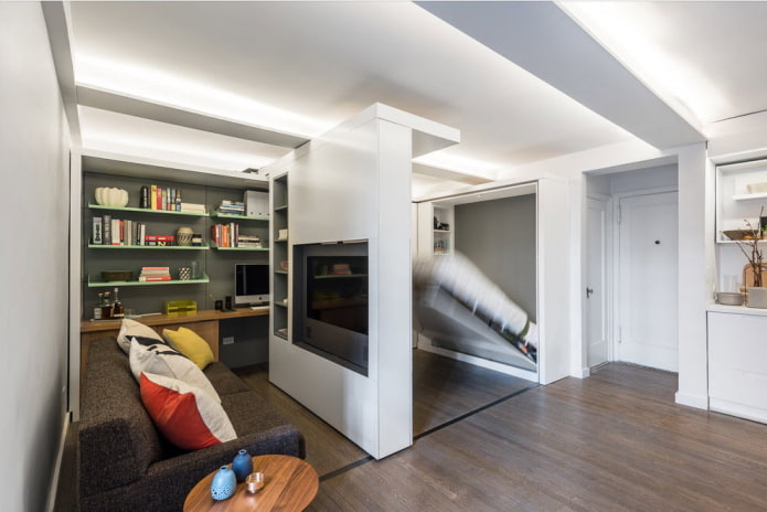Built-in bed