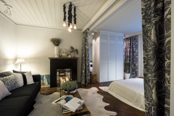 bedroom-living room