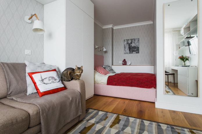 how to use a niche in an apartment