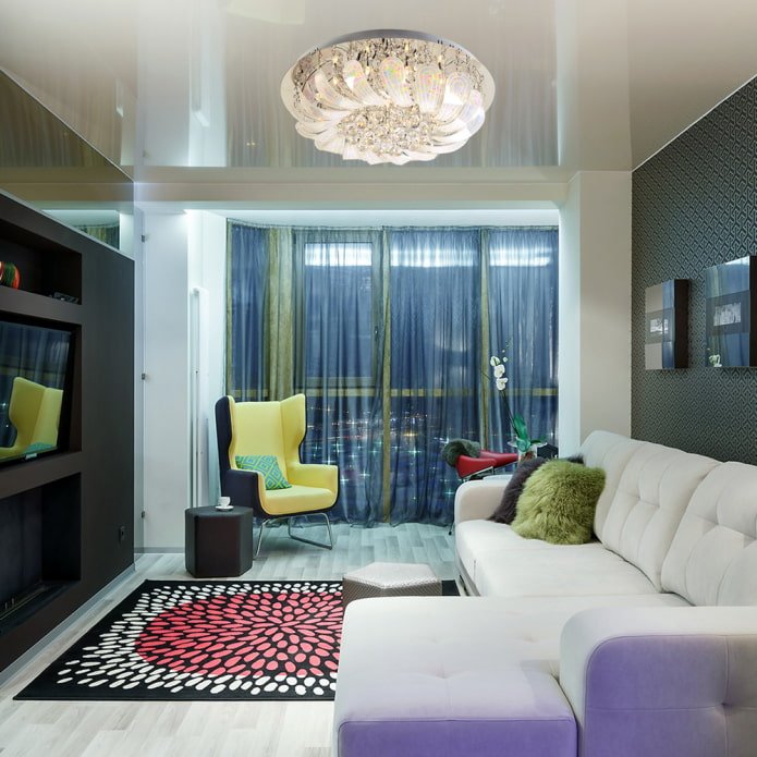 sofa for sleeping in a one-room apartment