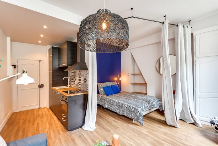 zoning with curtains