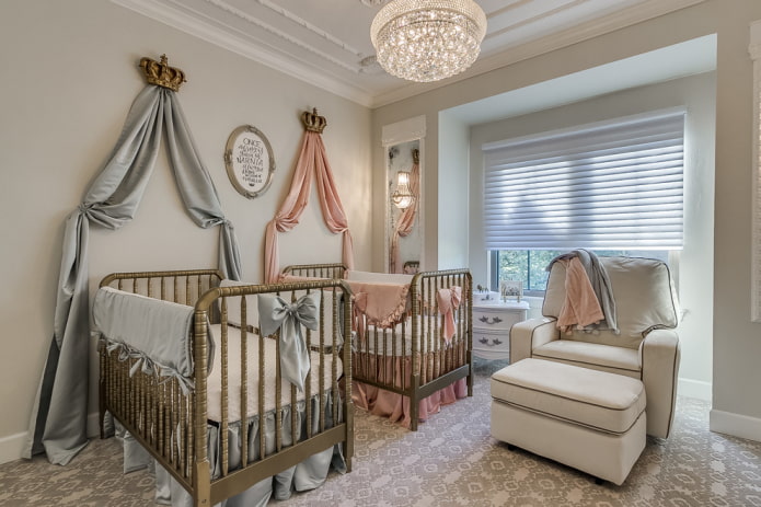 beds for twins in the interior