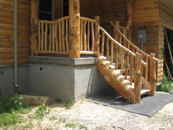country style porch