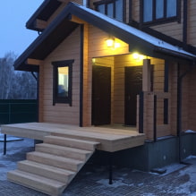 Porch to a wooden house-4