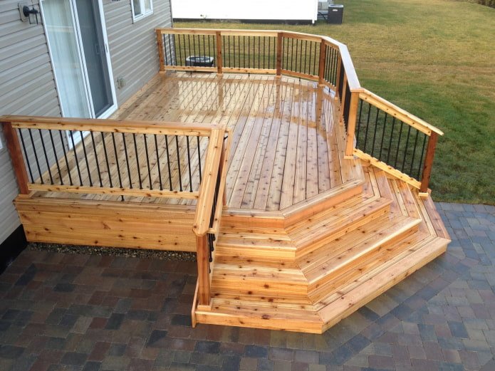trapezoidal staircase