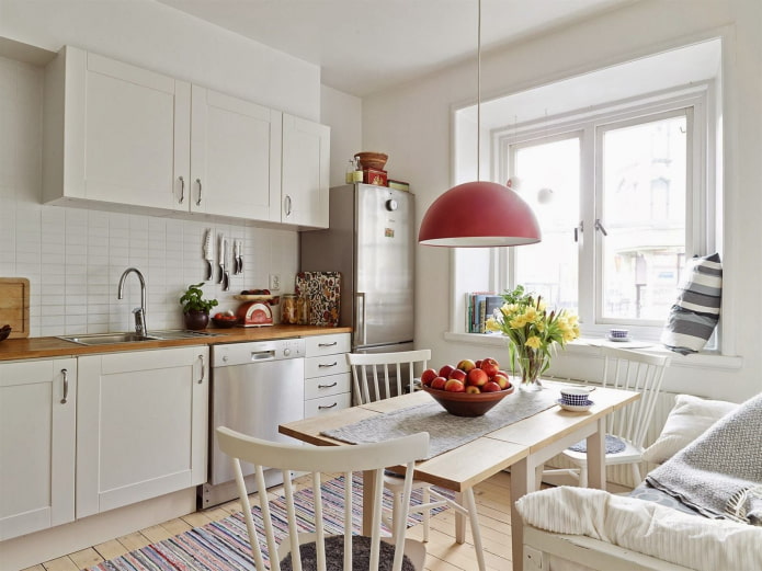 dishwasher in the kitchen