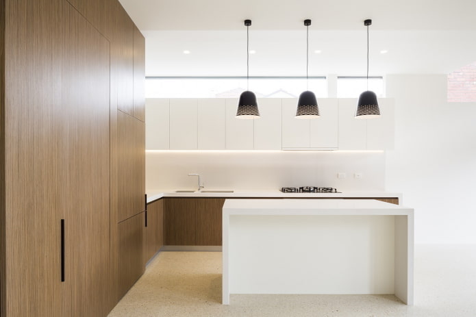 Built-in and pendant lights