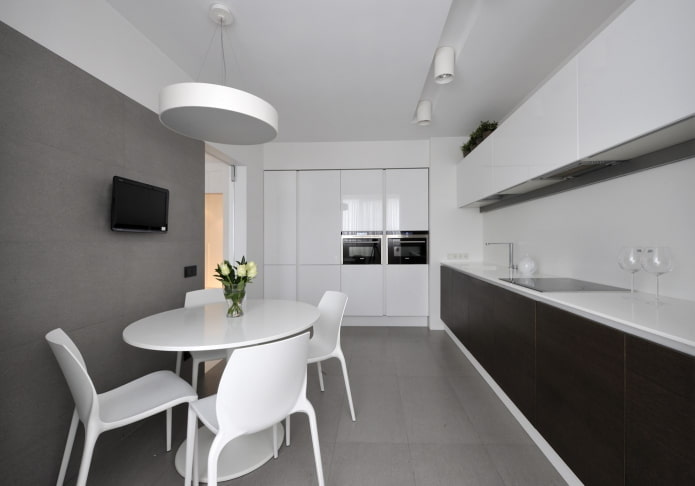 Laconic kitchen set