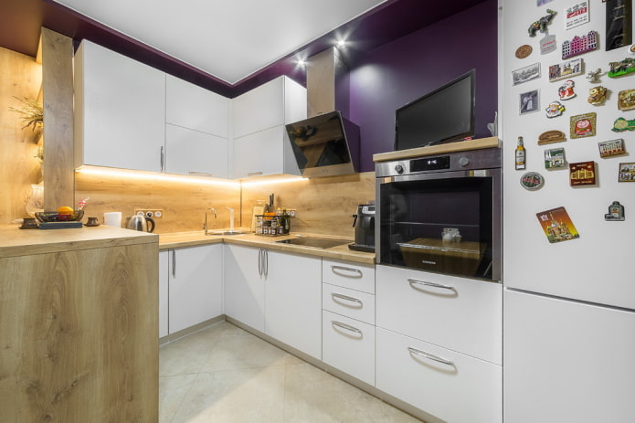 kitchen decoration in Art Nouveau style modern