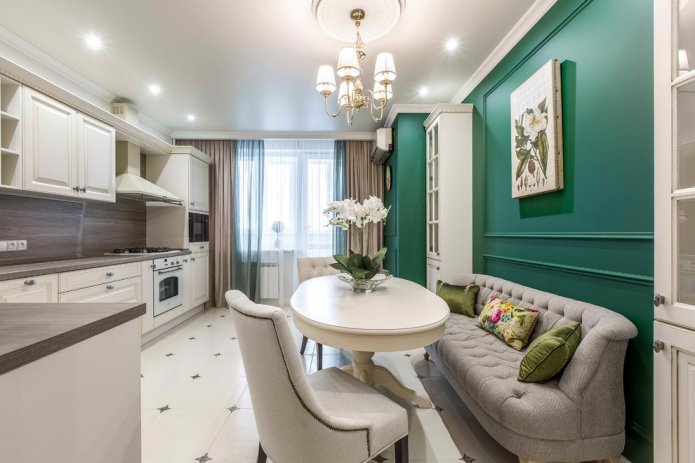 neoclassical in the kitchen