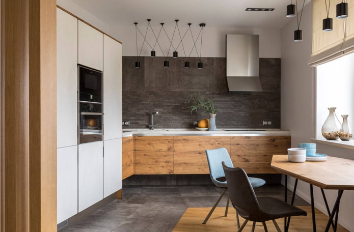 lighting in the kitchen