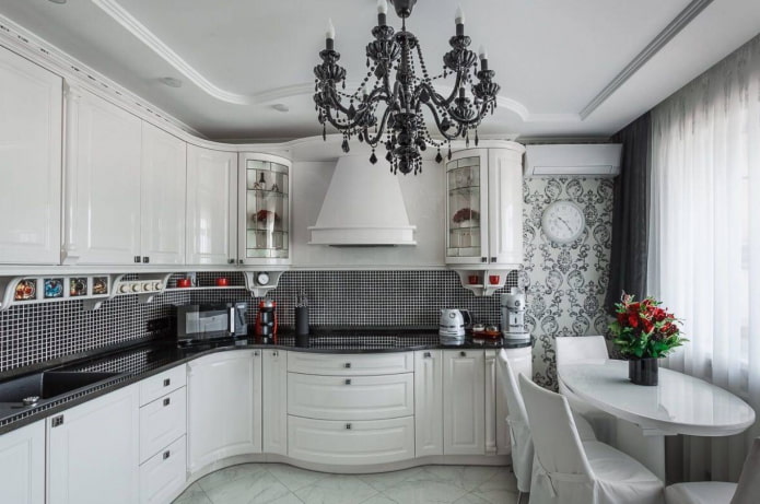 kitchen in classic style