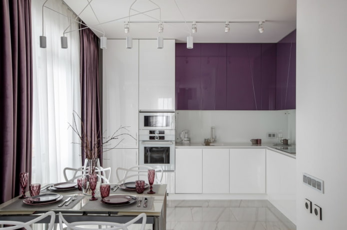 kitchen in neoclassical style