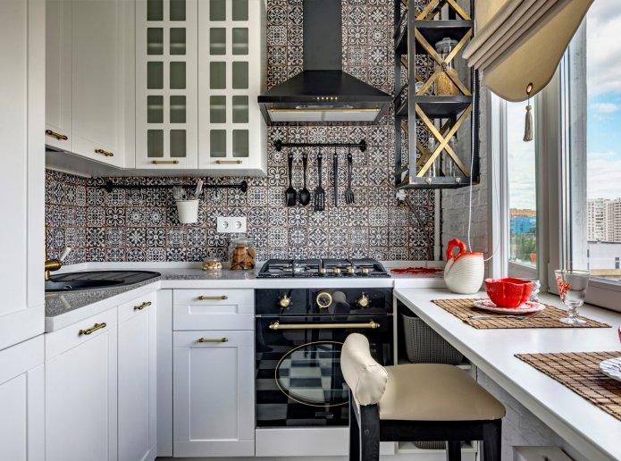 modern white kitchen