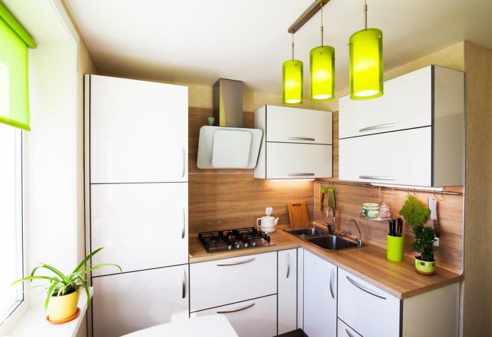 white kitchen with bright accents