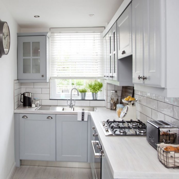 gray scandi kitchen