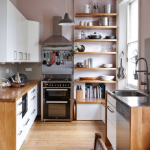 How to arrange the interior of a 2 by 3 meter kitchen?-0