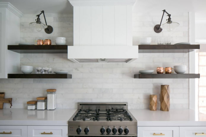 camouflaging a kitchen hood
