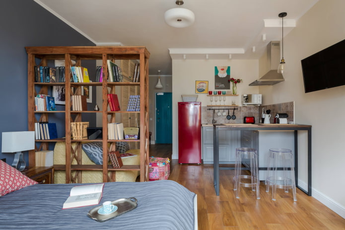 Open shelving