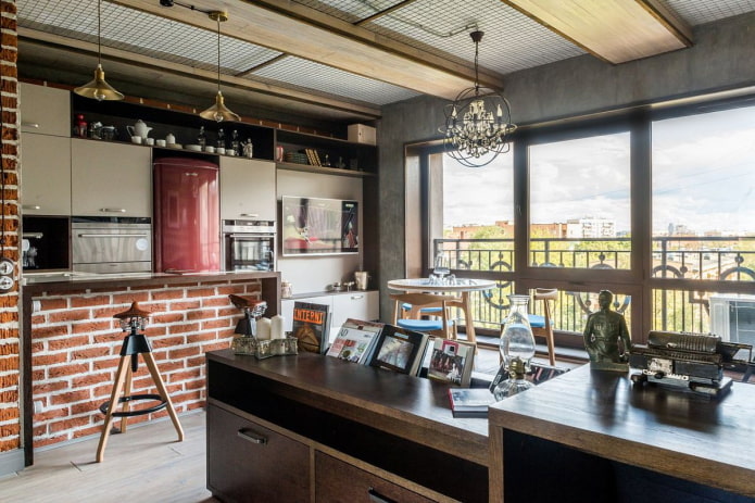 Loft interior