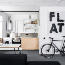 How to design a kitchen-living room in a loft style?-0