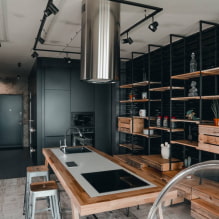 How to design a kitchen-living room in a loft style?-1