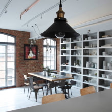 How to design a kitchen-living room in a loft style?-4