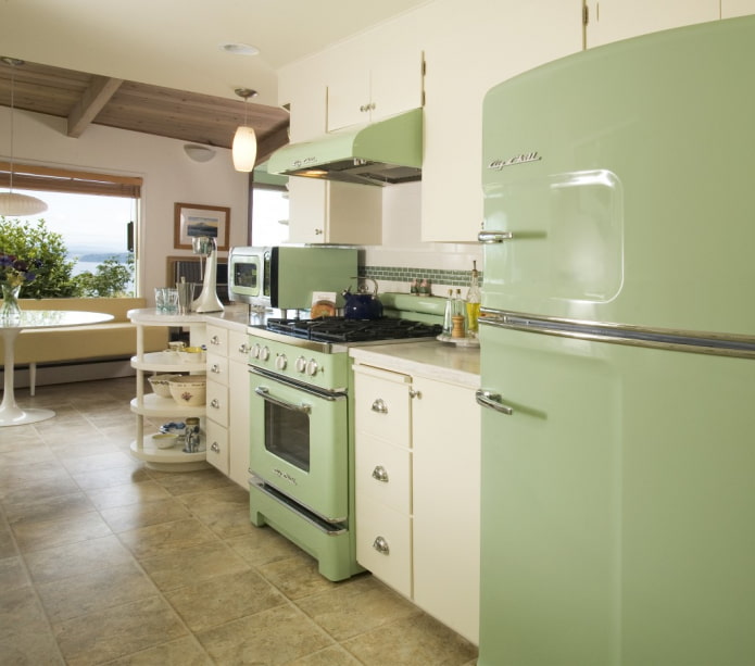 mint kitchen appliances