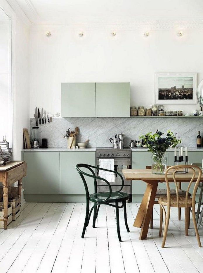 mint scandi kitchen