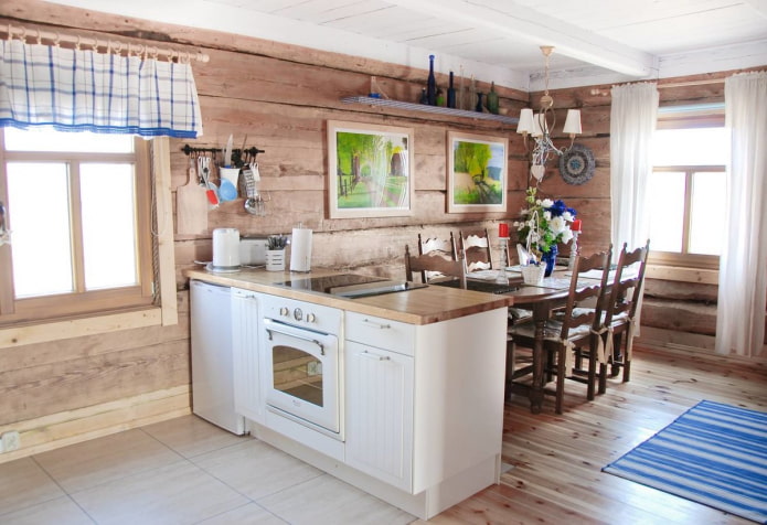 linear small kitchen