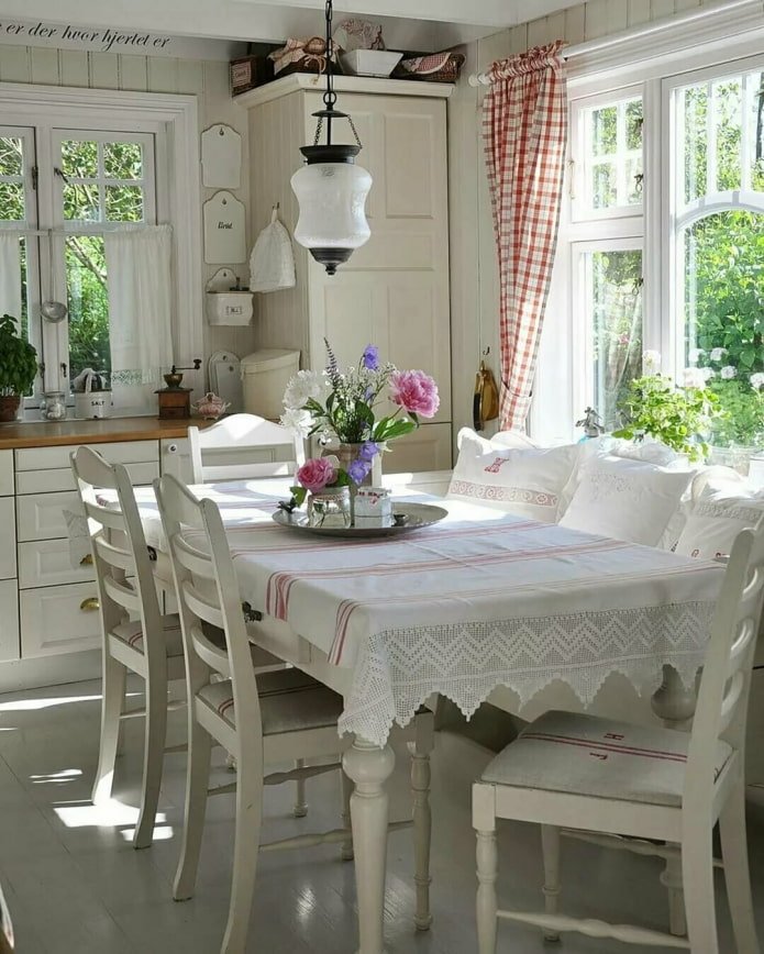 kitchen in Russian style
