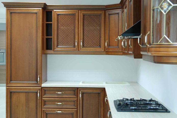 solid oak kitchen