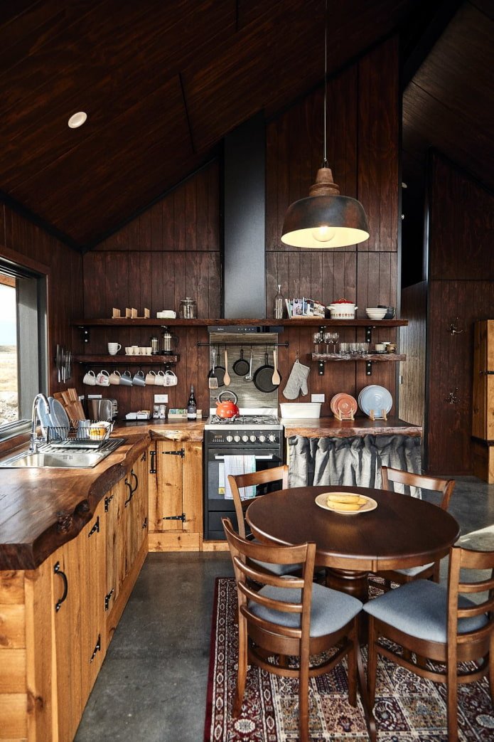solid wood countertop