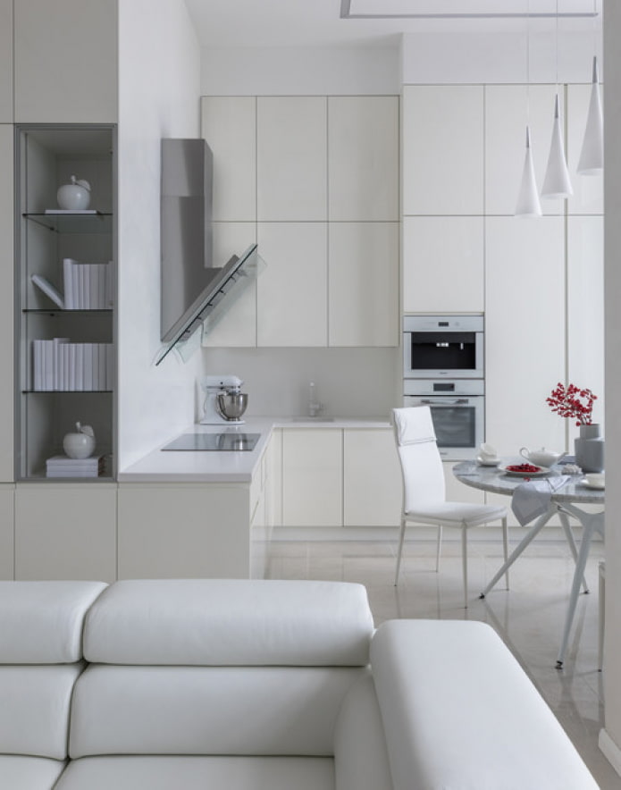 high-tech style kitchen