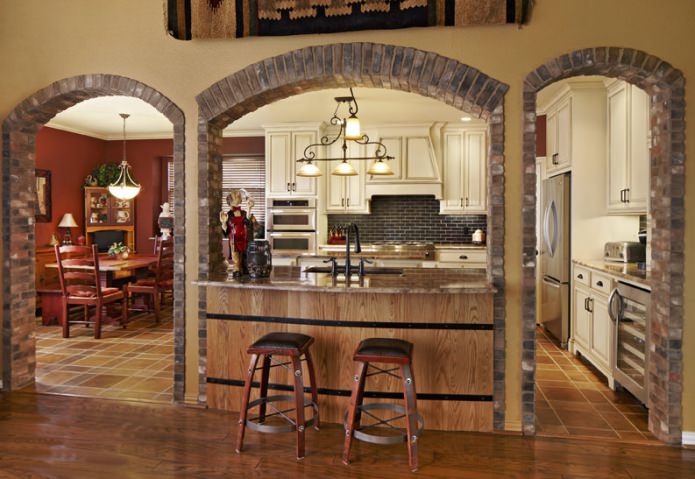 brick arch decoration