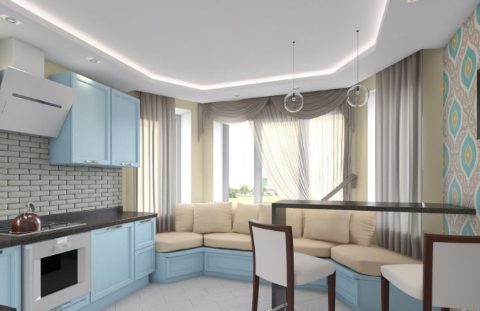 recreation area by the window