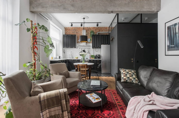 redevelopment of a gasified kitchen