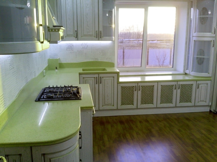 kitchen in the Provence style
