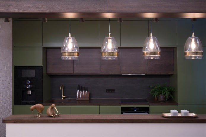 modern style in the kitchen