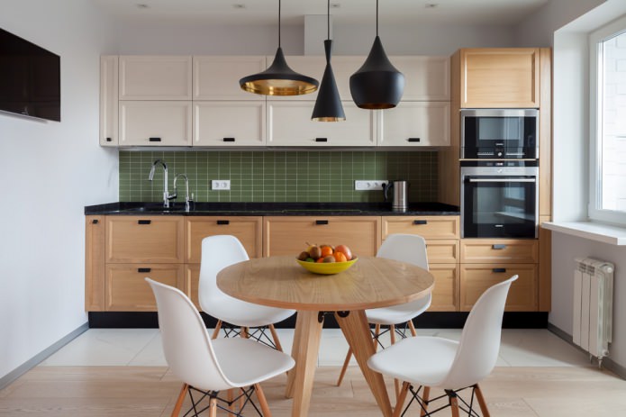 Linear kitchen