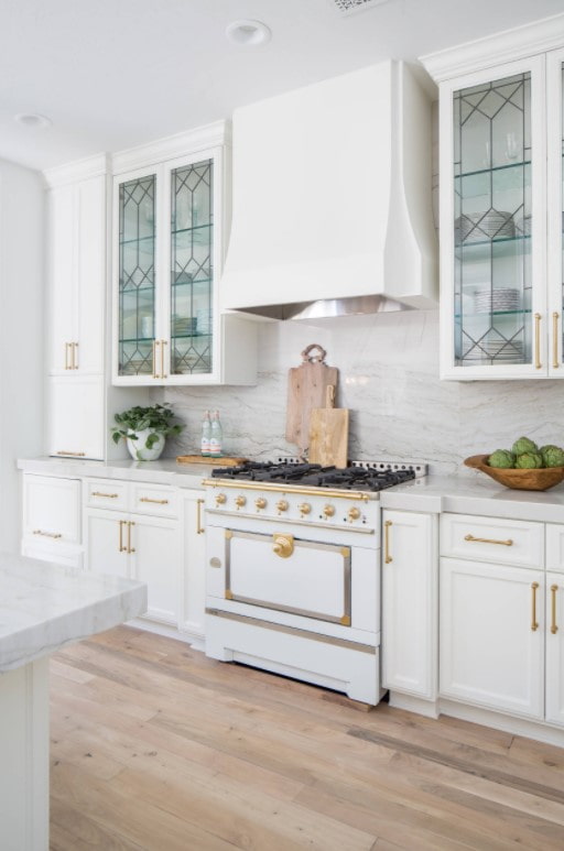 stained glass in the kitchen