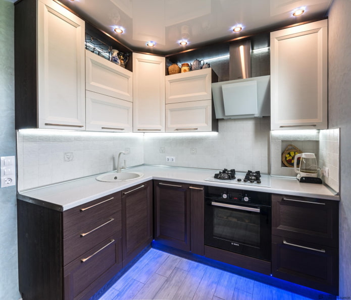 kitchen with lighting