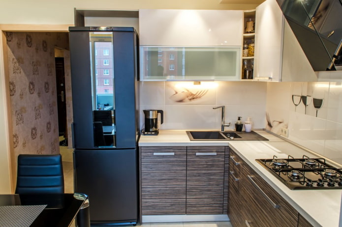 dark refrigerator