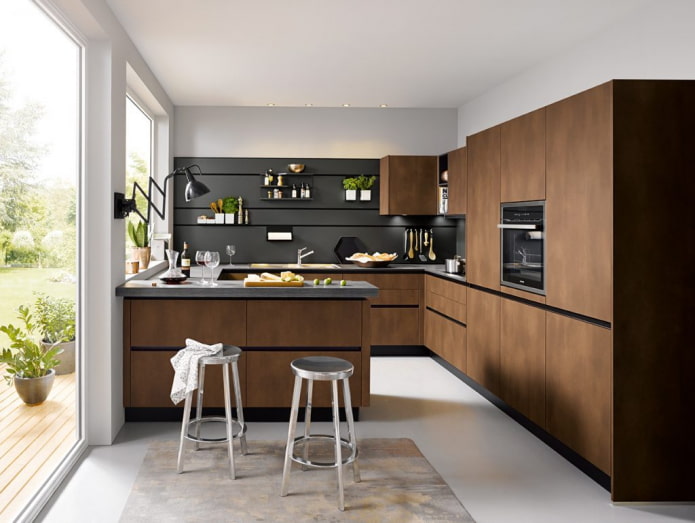 Kitchen in Art Nouveau style