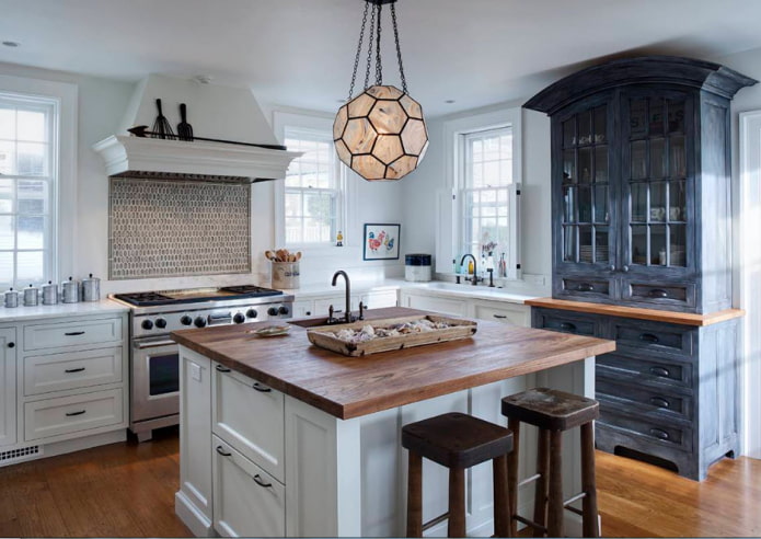 Buffet in the kitchen interior