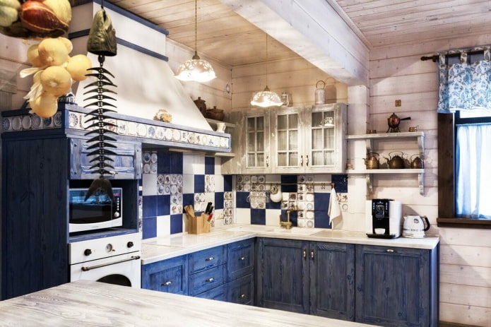 kitchen in in a country style