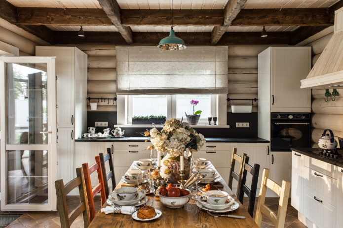 kitchen with a separate entrance